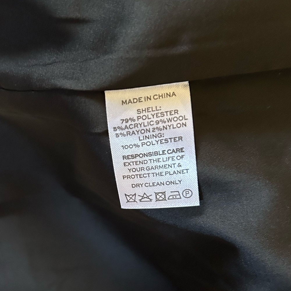 NWT Hill House Home Tatiana Black Tweed Mini Skirt Size Large - Picture 8 of 15